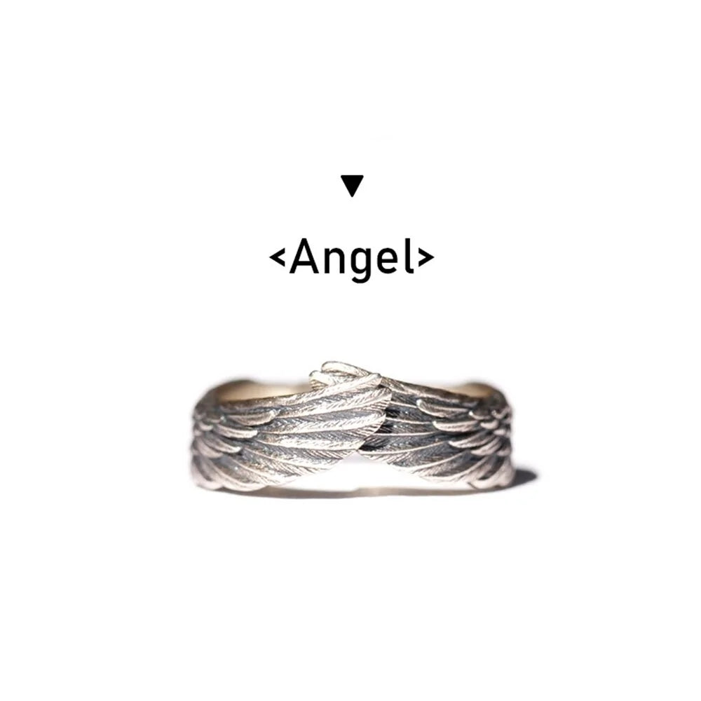 Guardian Angel Wings Ring