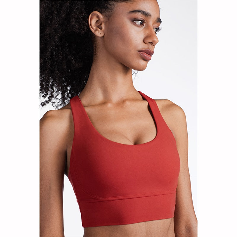 Breathable Women's Yoga Top/Bra