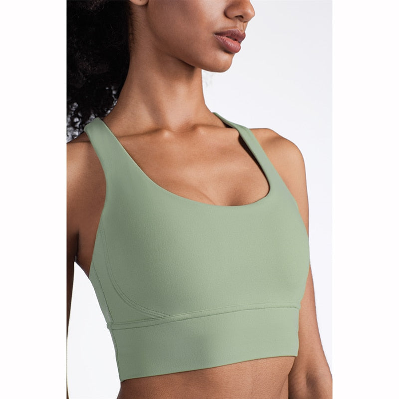 Breathable Women's Yoga Top/Bra