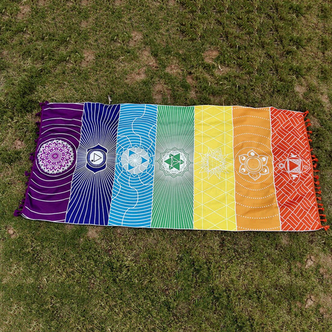 Chakra Design Wall Hanger / Beach Cloth