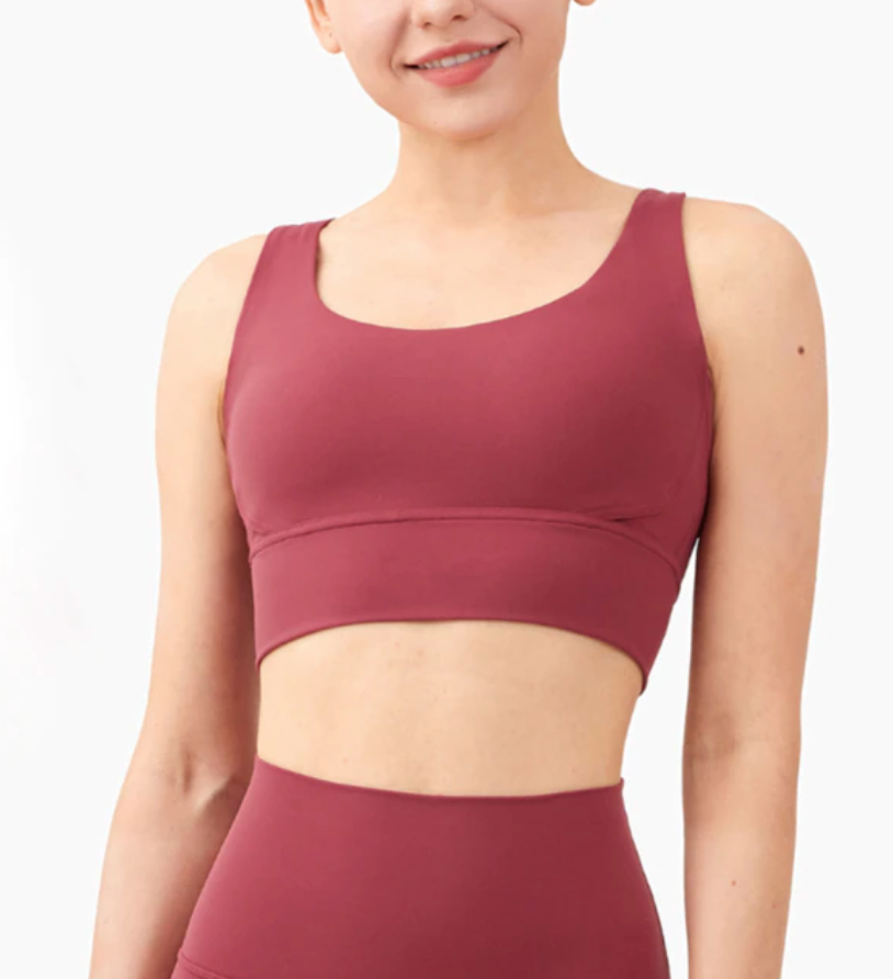 Breathable Women's Yoga Top/Bra