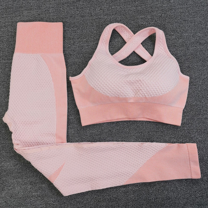 3 Piece Yoga Gym Fitness Set